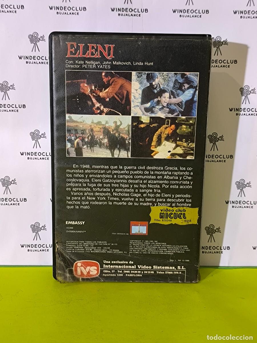 Cine: VHS ELENI (JOHN MALKOVICH) - Foto 2