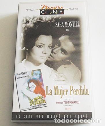 Cinema: LA MUJER PERDIDA PELÍCULA SARA MONTIEL TULIO DEMICHELI - CALVARIO DE JOVEN COVERTIDA EN CANTANTE VHS