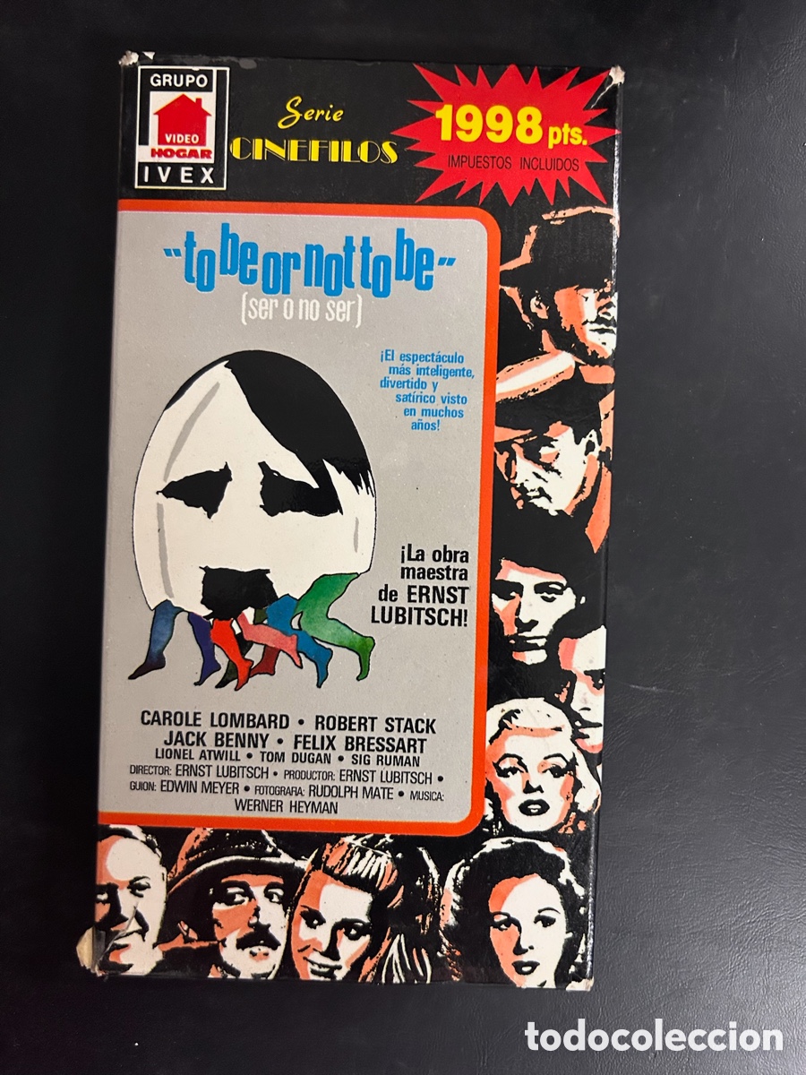 Cin&eacute;ma: VHS original &ndash; &ldquo;Ser o no ser&rdquo; (To Be or Not to Be, 1942)