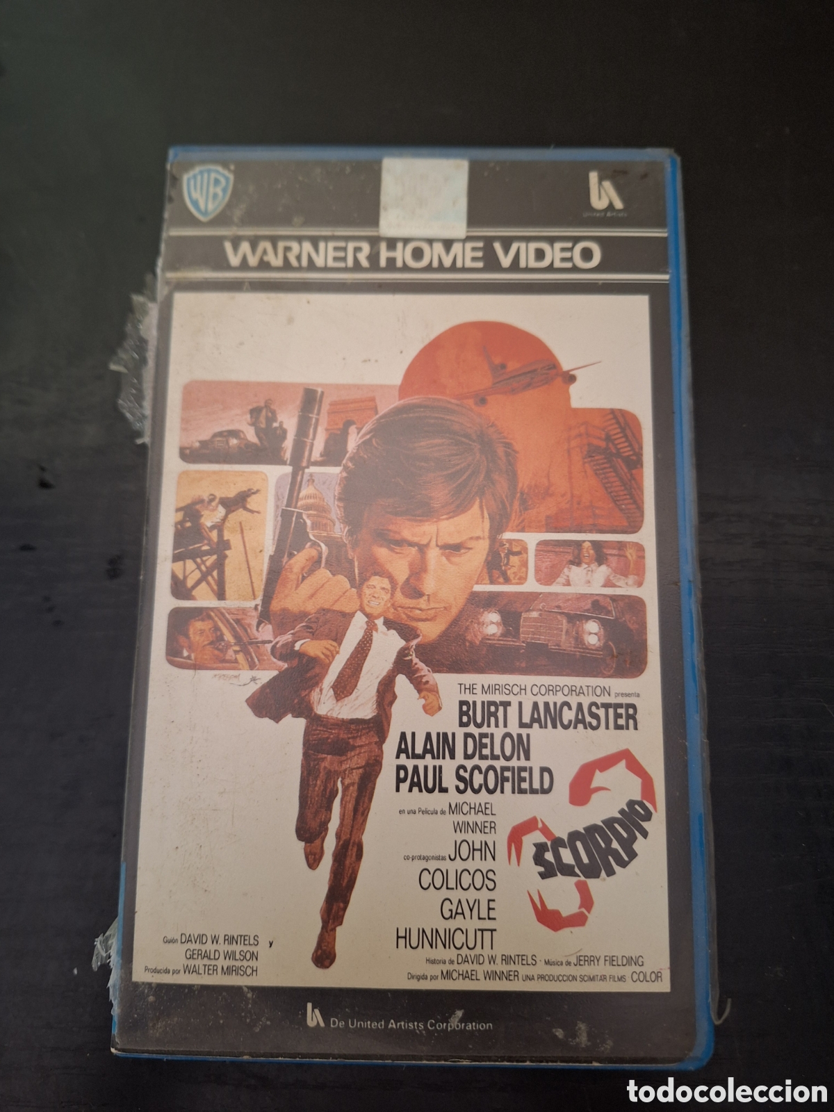 Cin&eacute;ma: Escorpio. Warner home v&iacute;deo