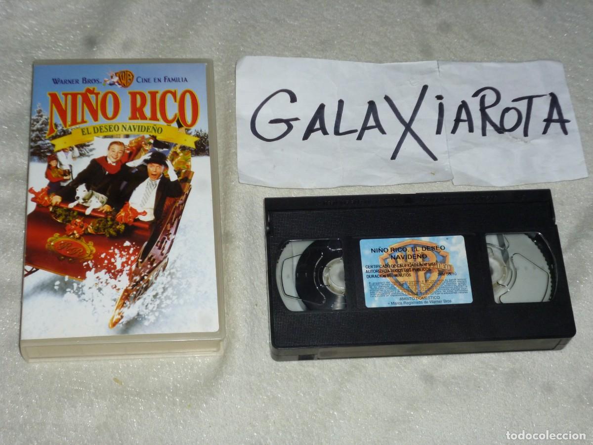 Cine: Ni&ntilde;o rico. Pelicula en video VHS