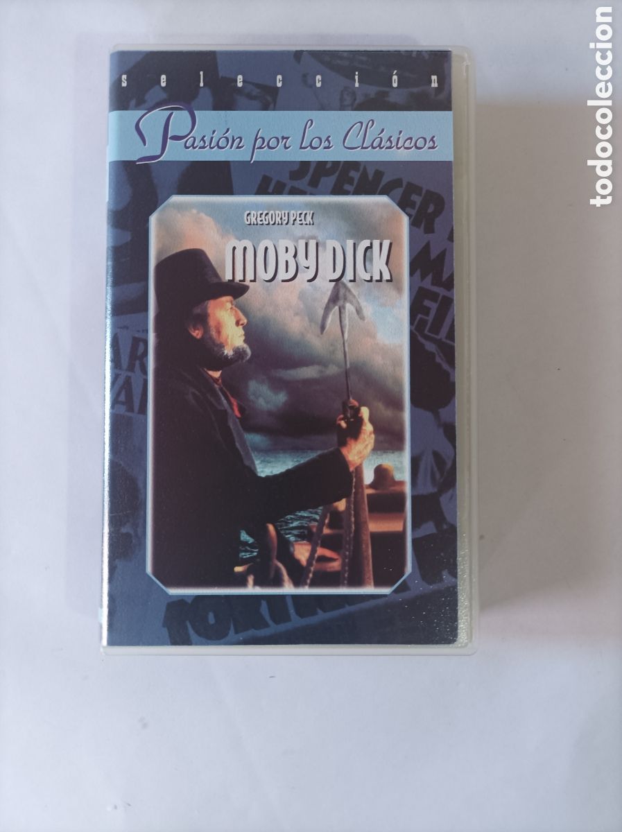 Cine: MOBY DICK. GREGORY PECK. VHS ORIGINAL. - Foto 1