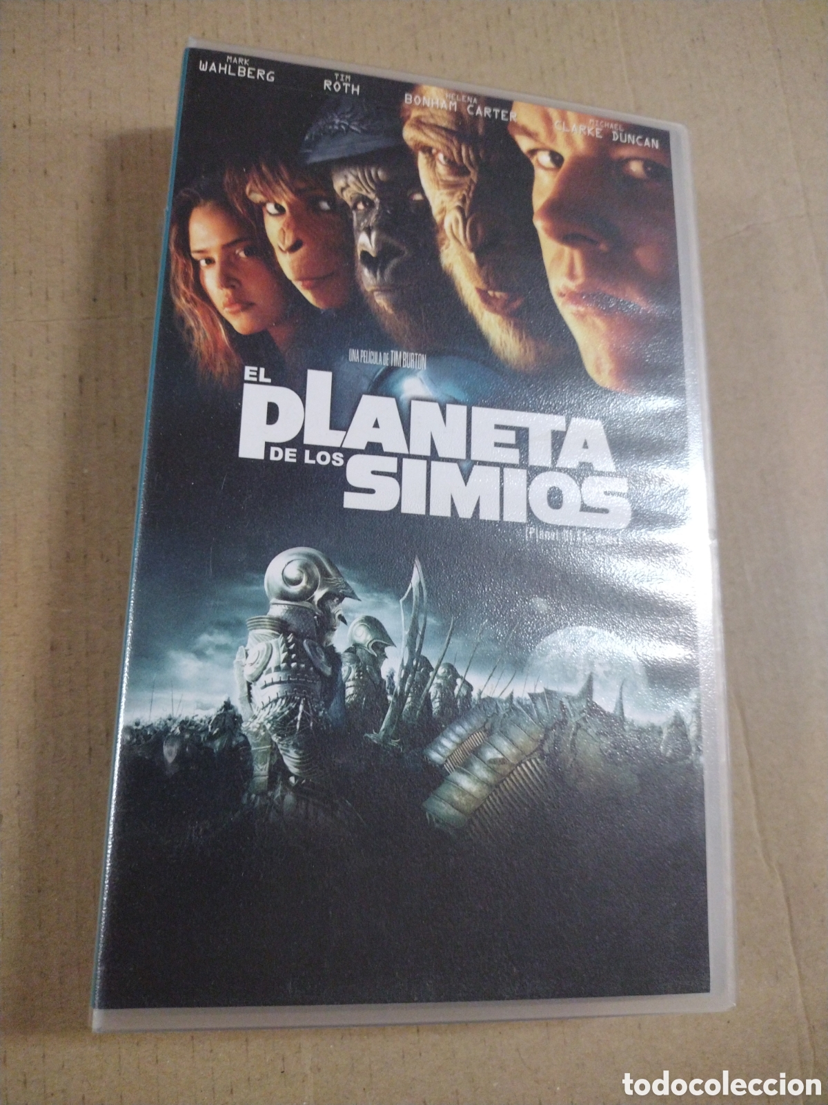 Cine: El planeta de los simios. VHS. - Foto 1