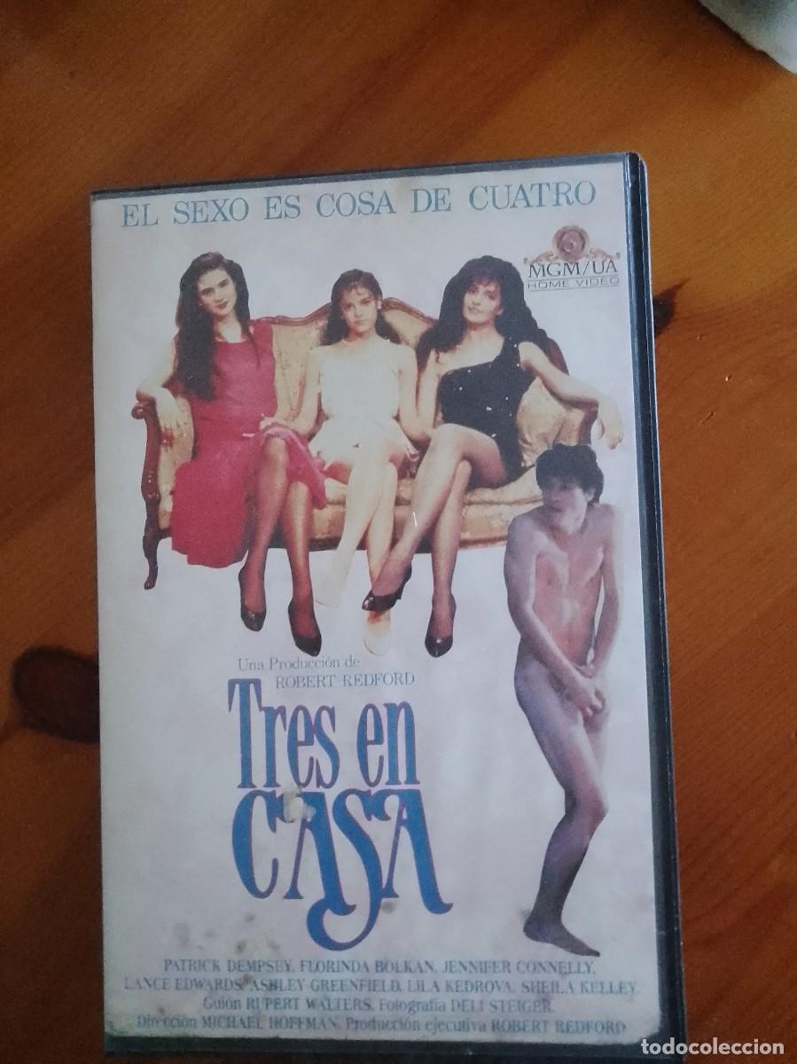 Cinema: Tres en casa vhs caja grande vhs