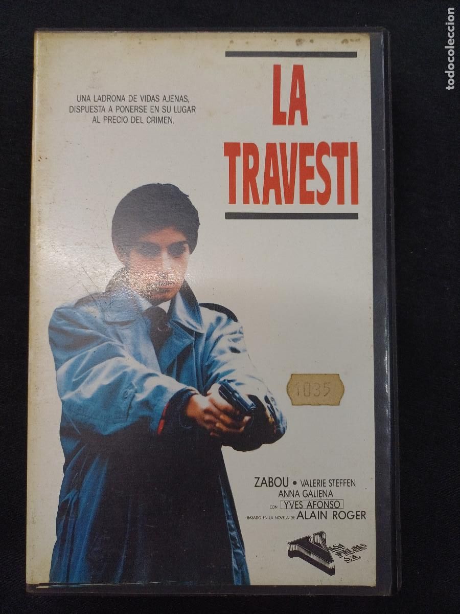 Cine: LA TRAVESTI/YVES ROGER-ZABOU/VHS.