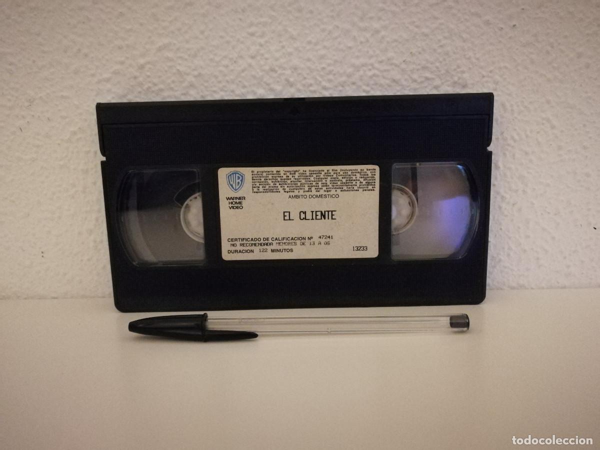 Cine: VHS ORIGINAL SIN CARATULA - EL CLIENTE - WARNER - Foto 1