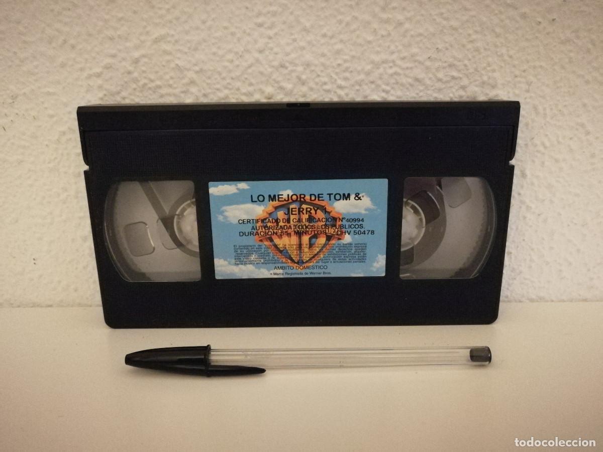 Cine: VHS ORIGINAL SIN CARATULA - LO MEJOR DE TOM Y JERRY 1 - WARNER - ANIMACION