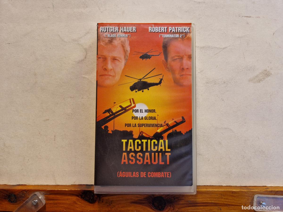 Cine: VHS. RUTGER HAUER. ROBERT PATRICK. TACTICAL ASSAULT. - Foto 1