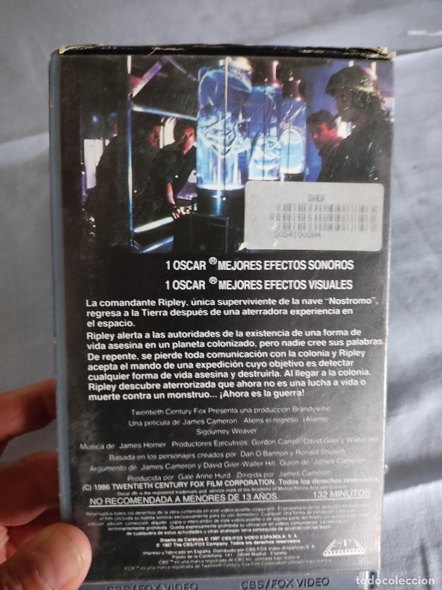 Cine: ALIENS,( DIFICIL) VHS - Foto 2