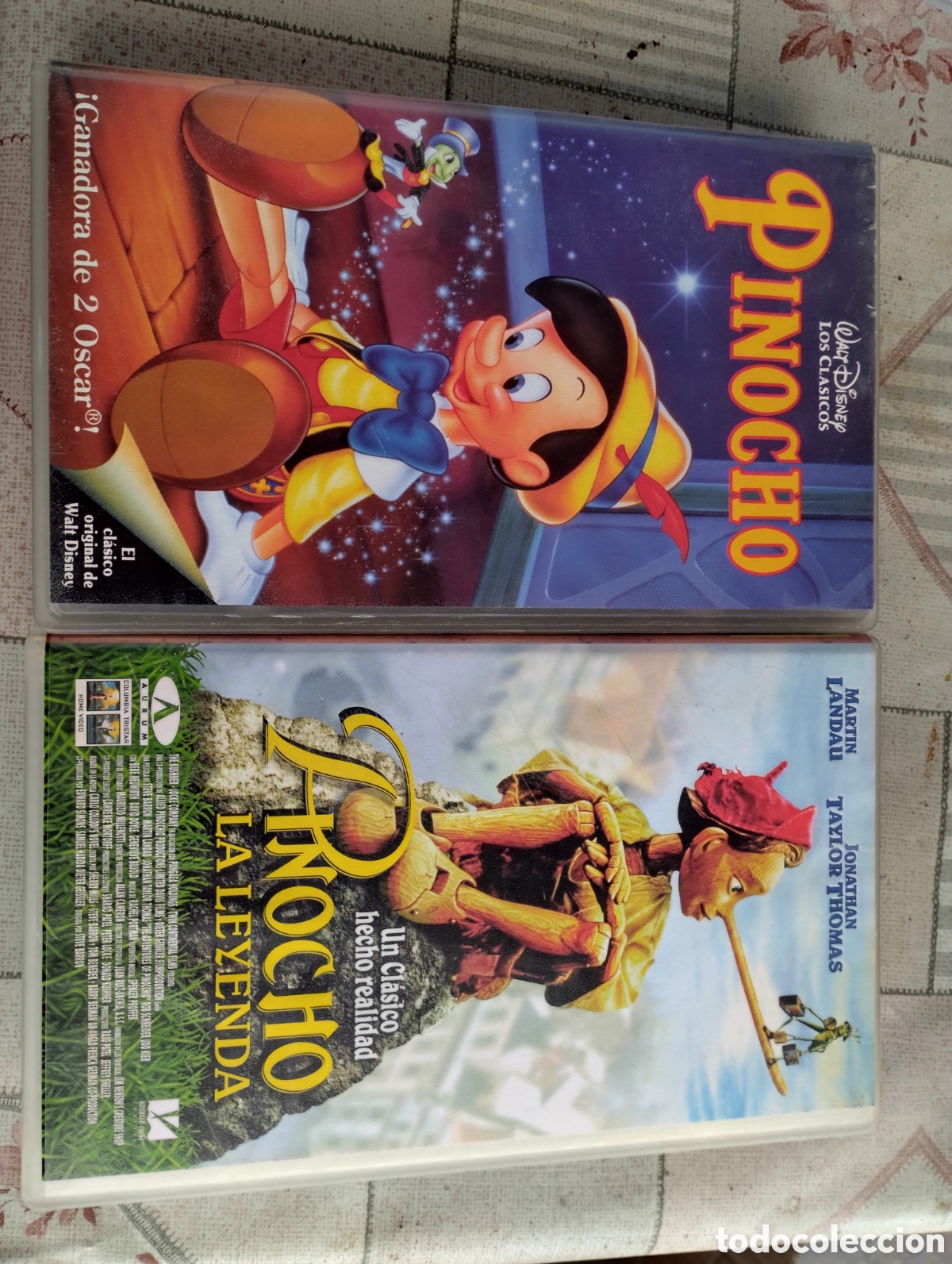Cine: Pack pinocho en vhs 2 peliculas