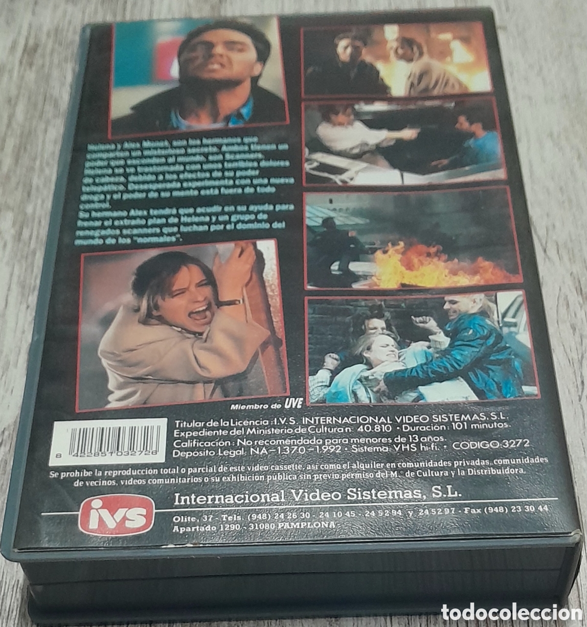 Cine: SCANNERS III - EL PODER DE LA MENTE - CAJA GRANDE - Foto 3