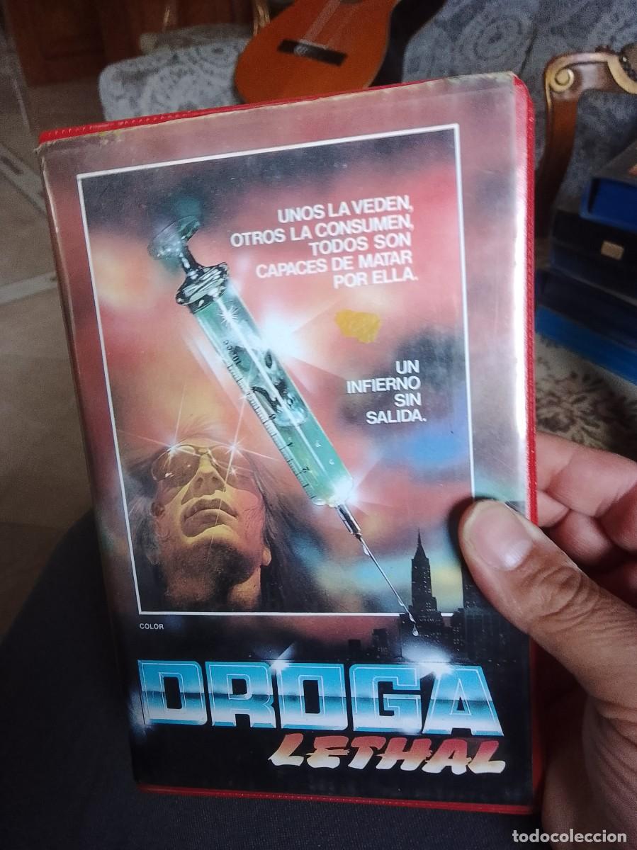 Cinema: Droga LETHAL vhs caja grande rrareza