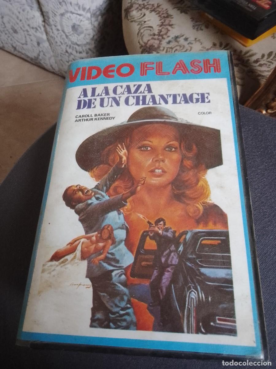 Cinema: Ala caza de un chantaje vhs caja grande, rrareza