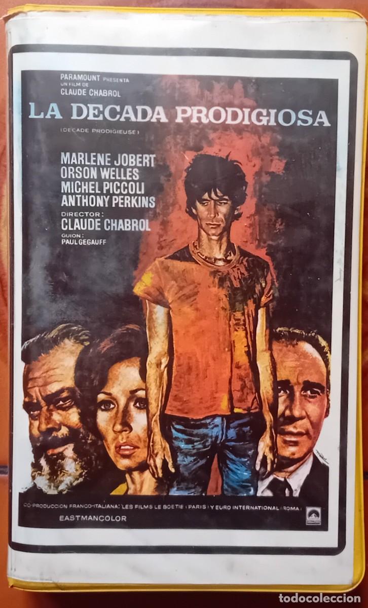 Cine: VHS. LA DECADA PRODIGIOSA. CORRECTO ESTADO. - Foto 1
