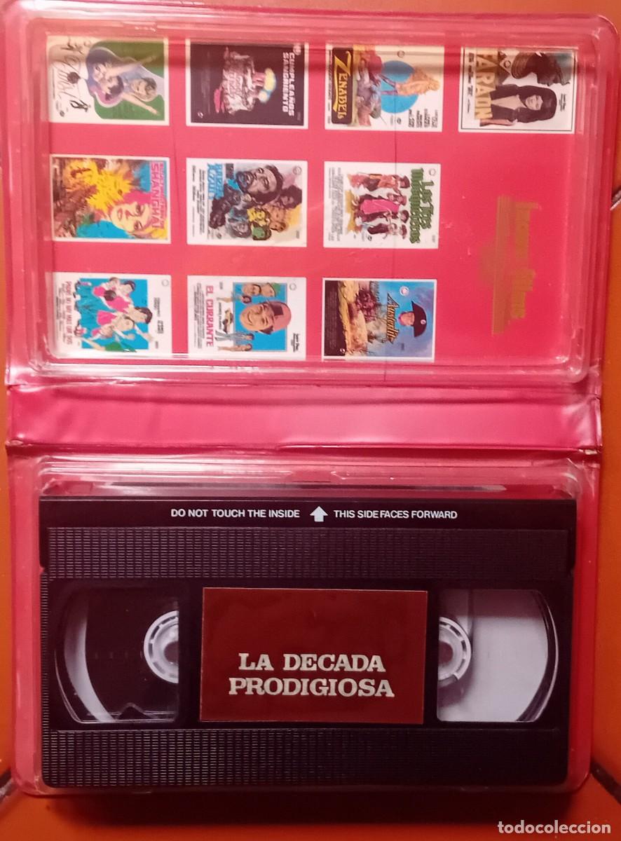 Cine: VHS. LA DECADA PRODIGIOSA. CORRECTO ESTADO. - Foto 2