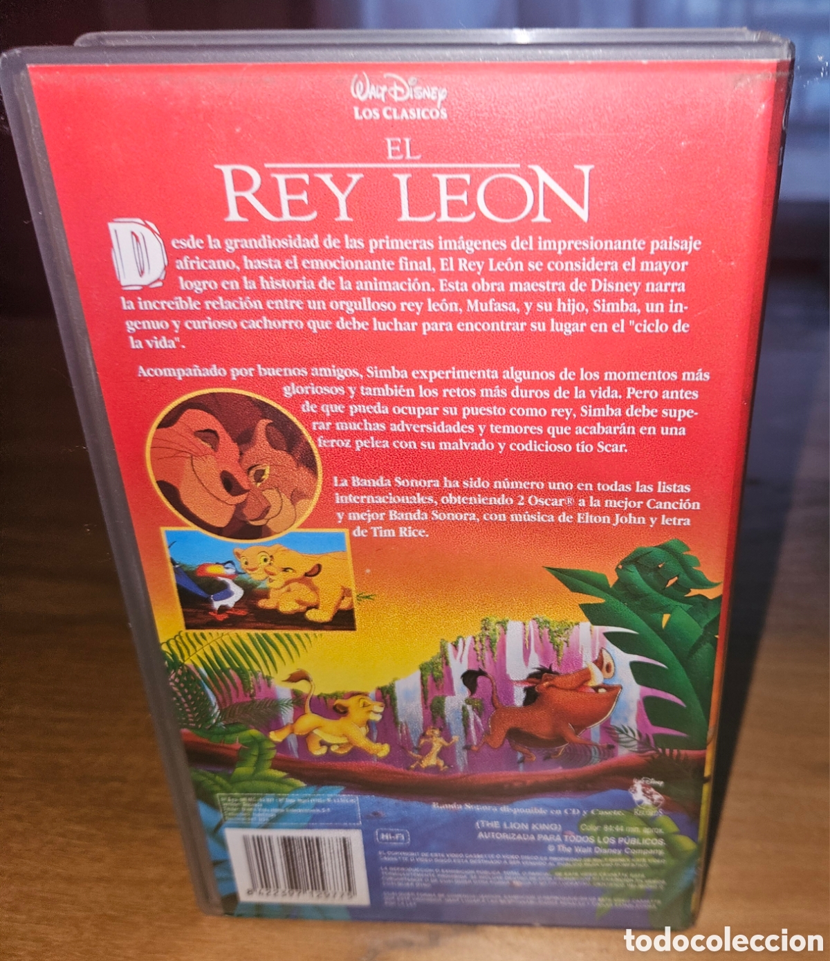 Cine: Cinta video vhs del rey leon - Foto 2