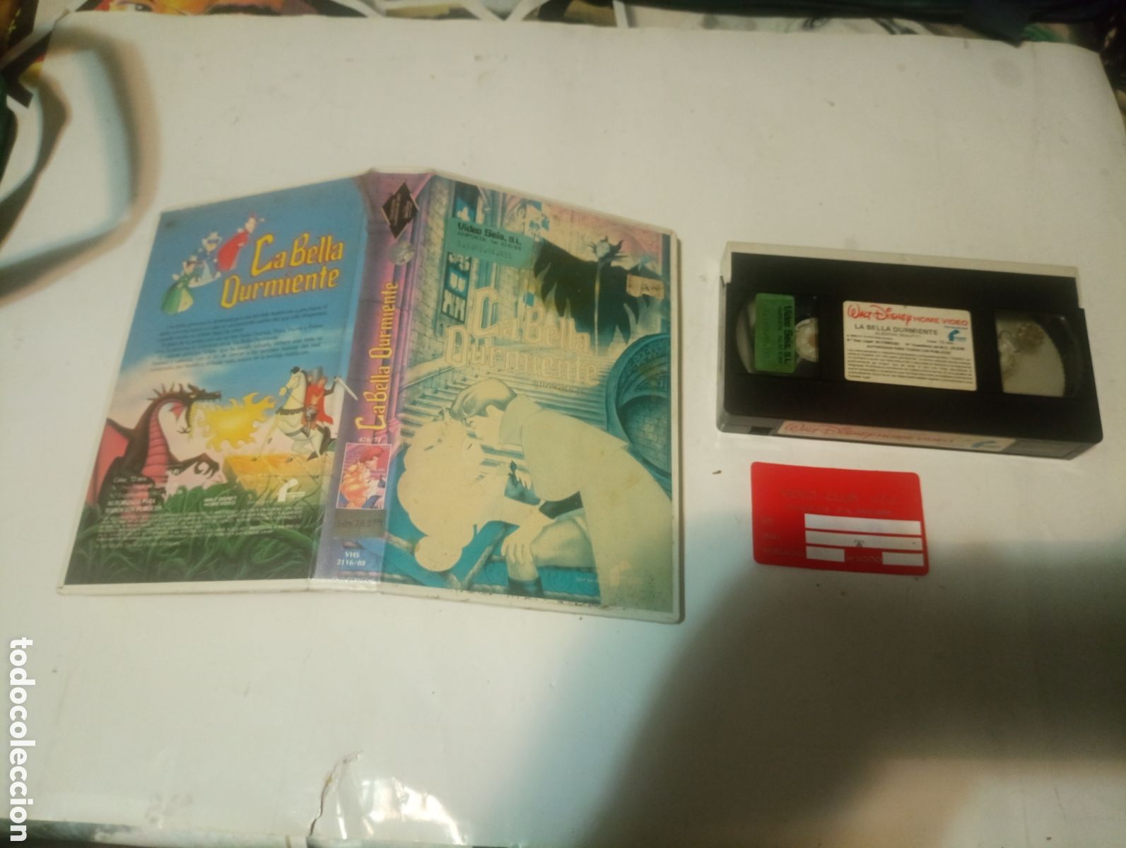 Cine: VHS dibujos LA BELLA DURMIENTE - Foto 1