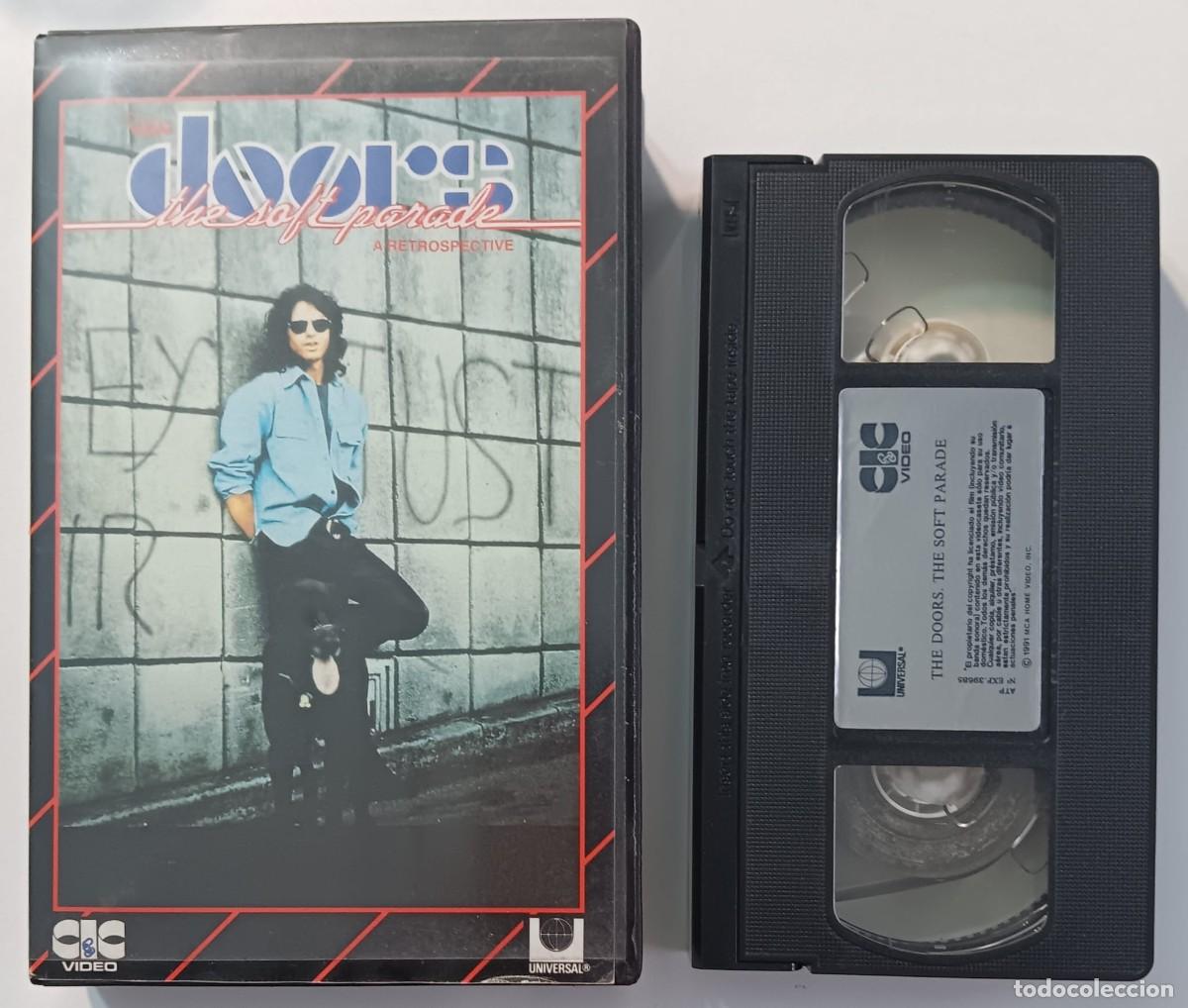 Cine: vhs cinta the doors JIM MORRISON the soft parade a retrospective