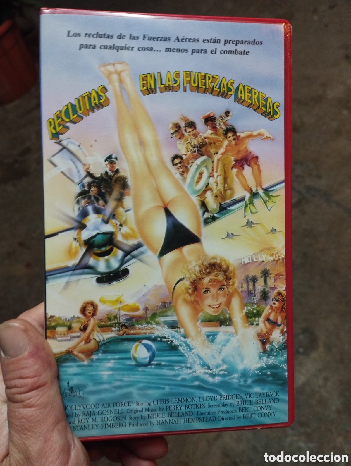 Cine: Reclutas en las fuerzas armadas vhs excelente visionado est&aacute; como nueva