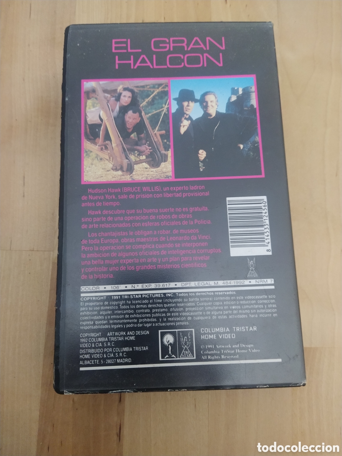 Cine: PEL&Iacute;CULA VHS - EL GRAN HALCON - Foto 4