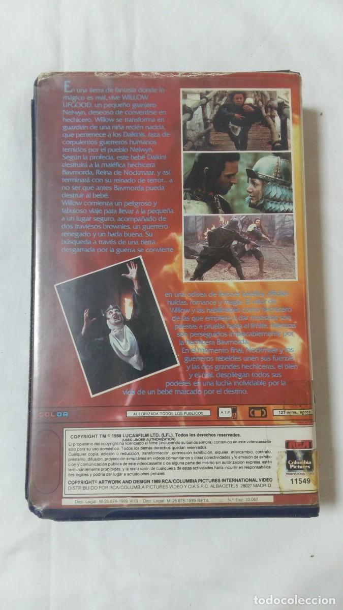 Cine: VHS, Willow, Ron Howard, RCA - Foto 2
