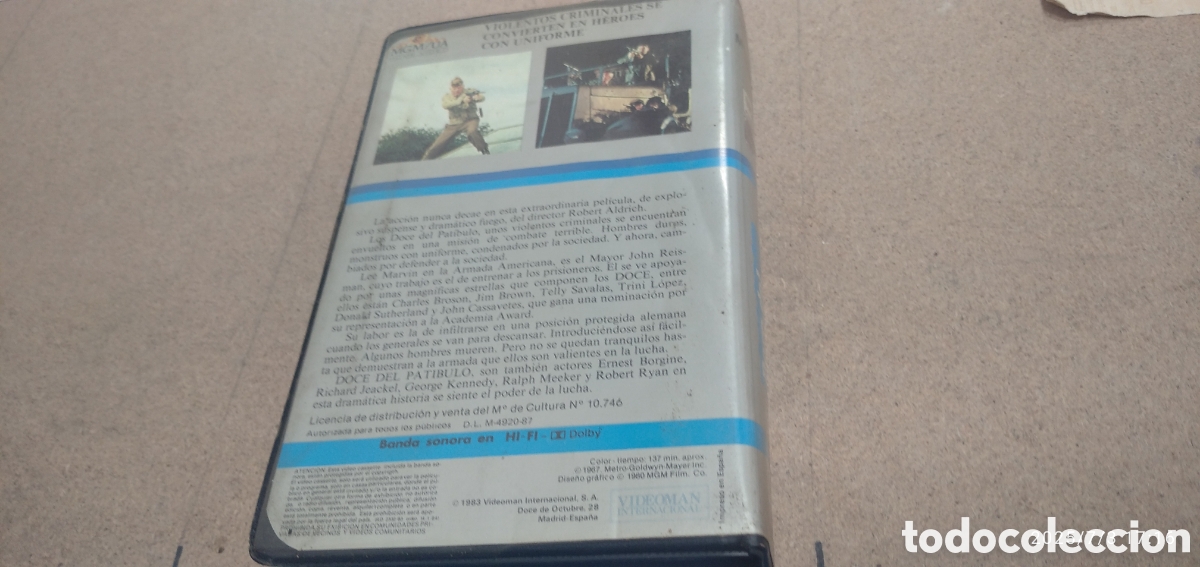 Cine: VHS DOCE DEL PATIBULO - Foto 2