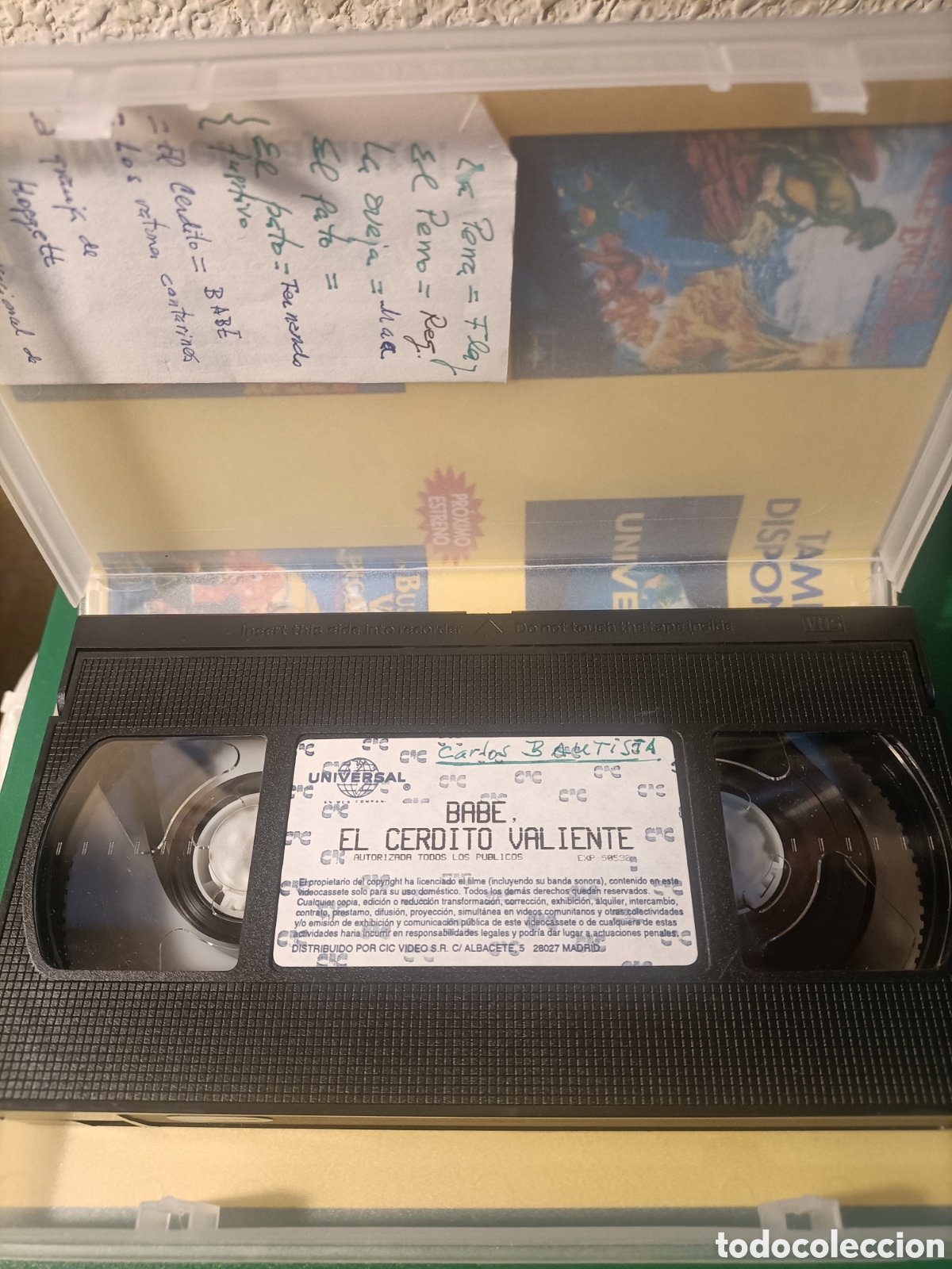 Cine: Babe, el cerdito valiente VHS - Foto 4