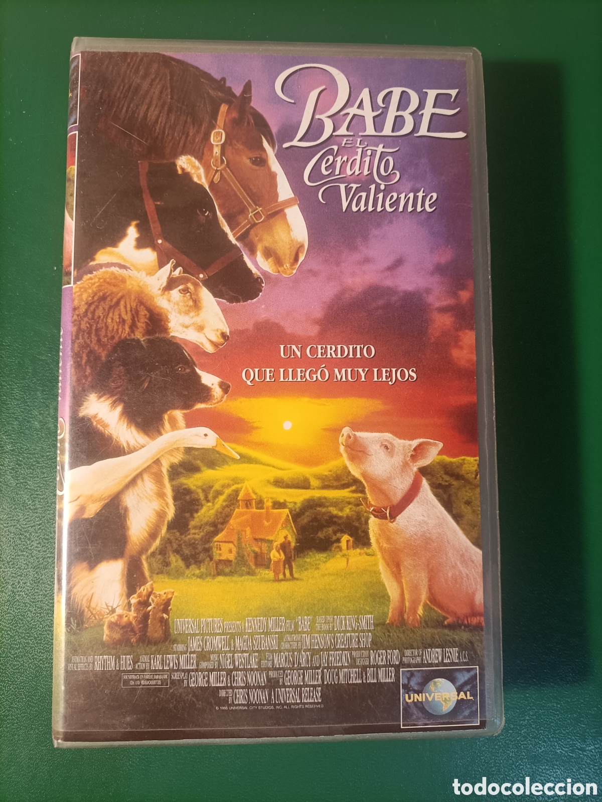 Cine: Babe, el cerdito valiente VHS - Foto 1