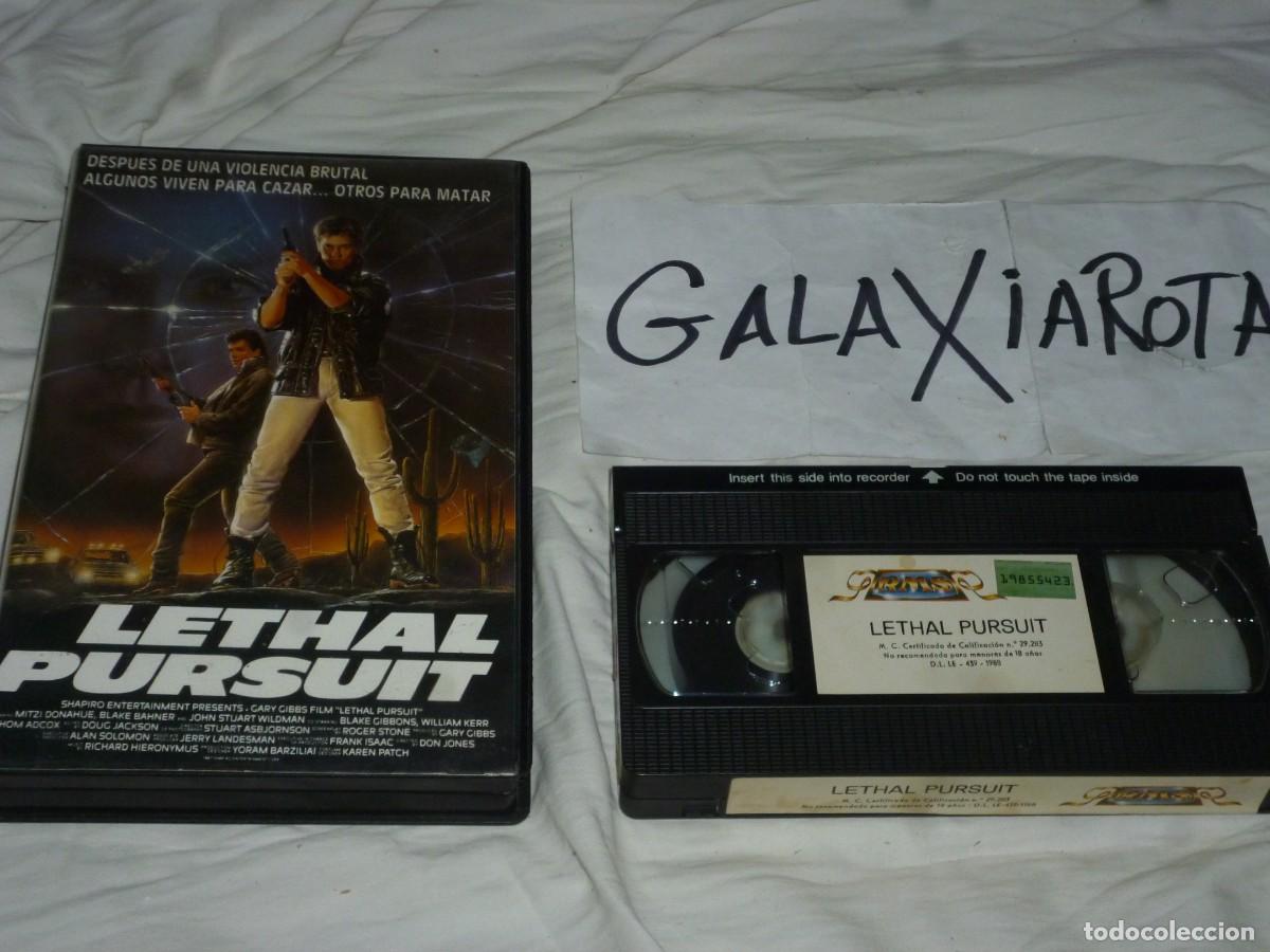 Cine: Lethal pursuit. Pel&iacute;cula en v&iacute;deo VHS - Foto 1