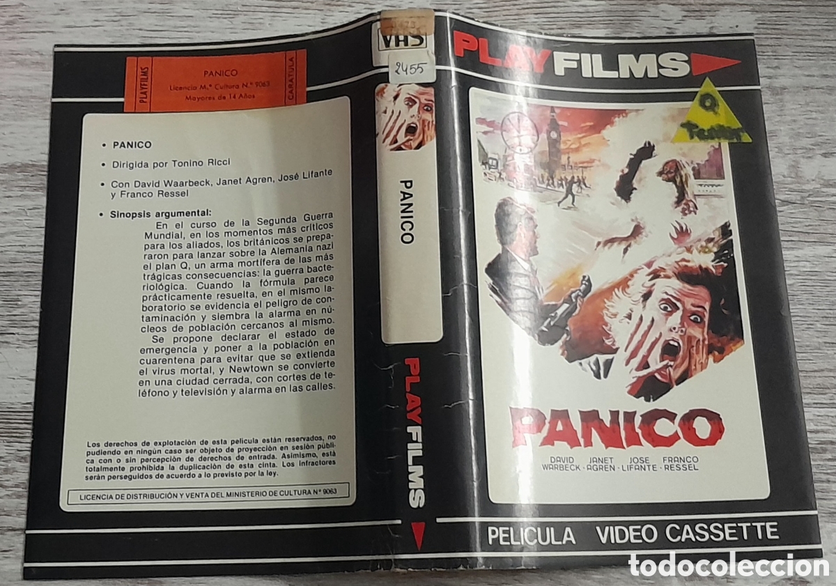Cine: PANICO - DIR. TONINO RICCI - Foto 1