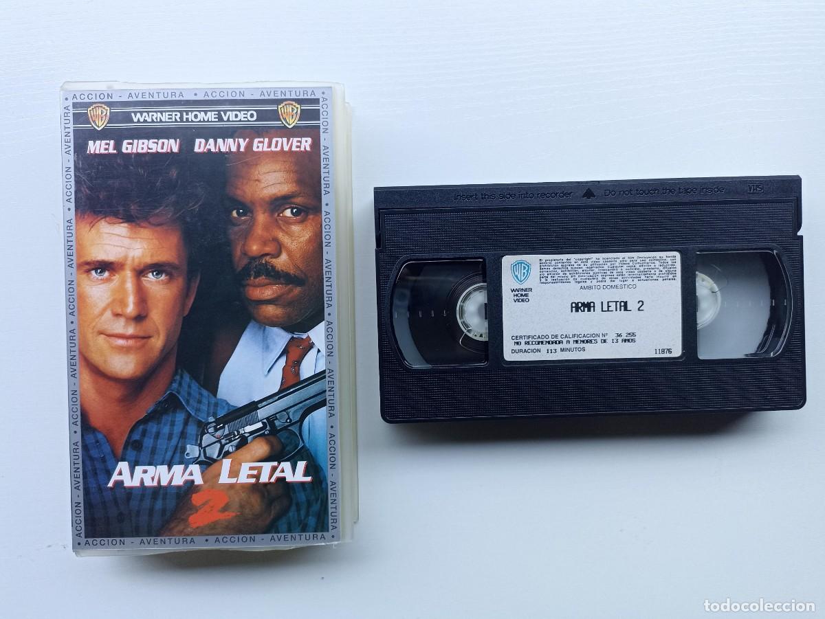Cine: Arma letal 2, pel&iacute;cula en vhs - Foto 1