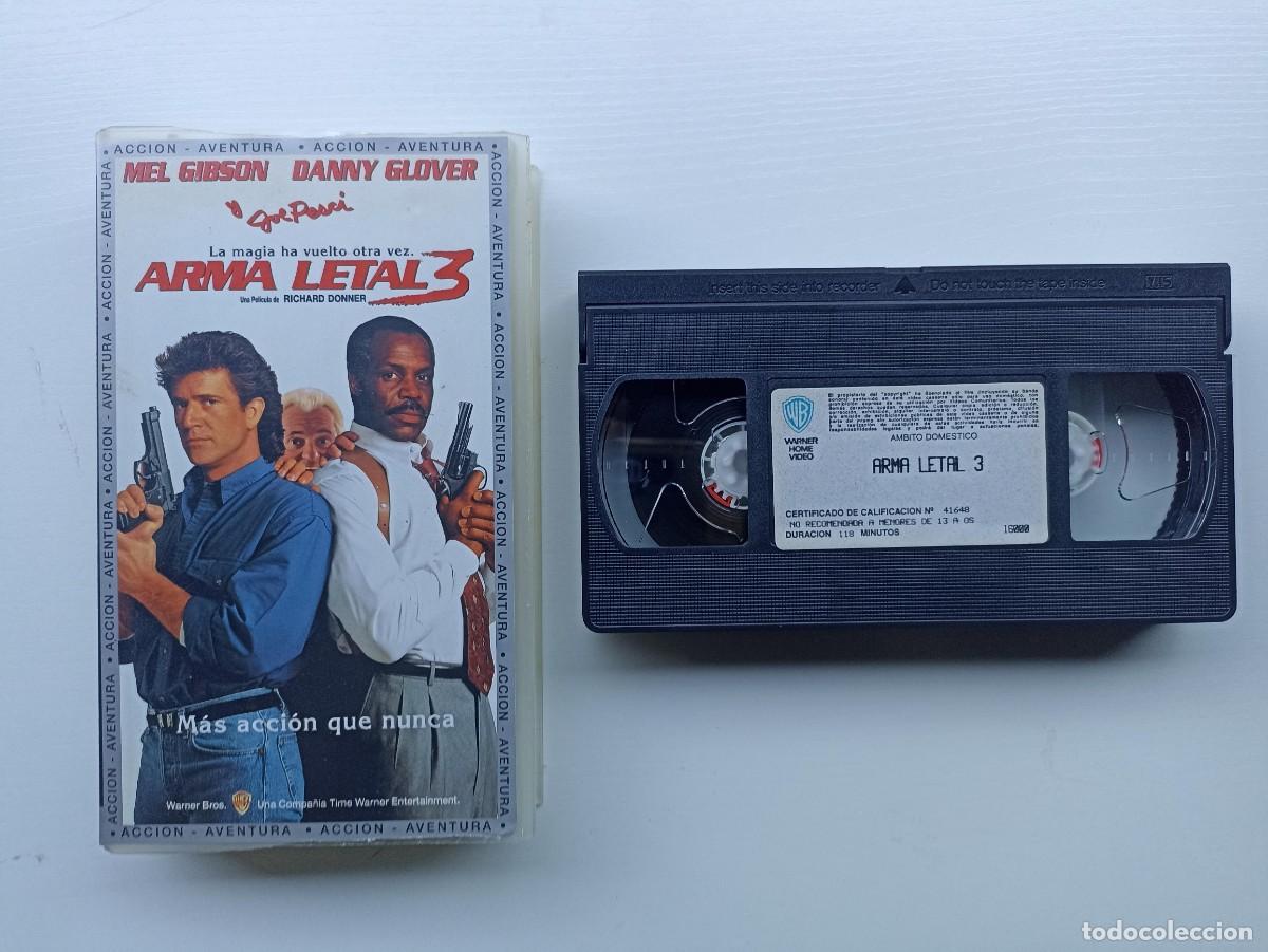 Cine: Arma letal 3, pel&iacute;cula en vhs - Foto 1
