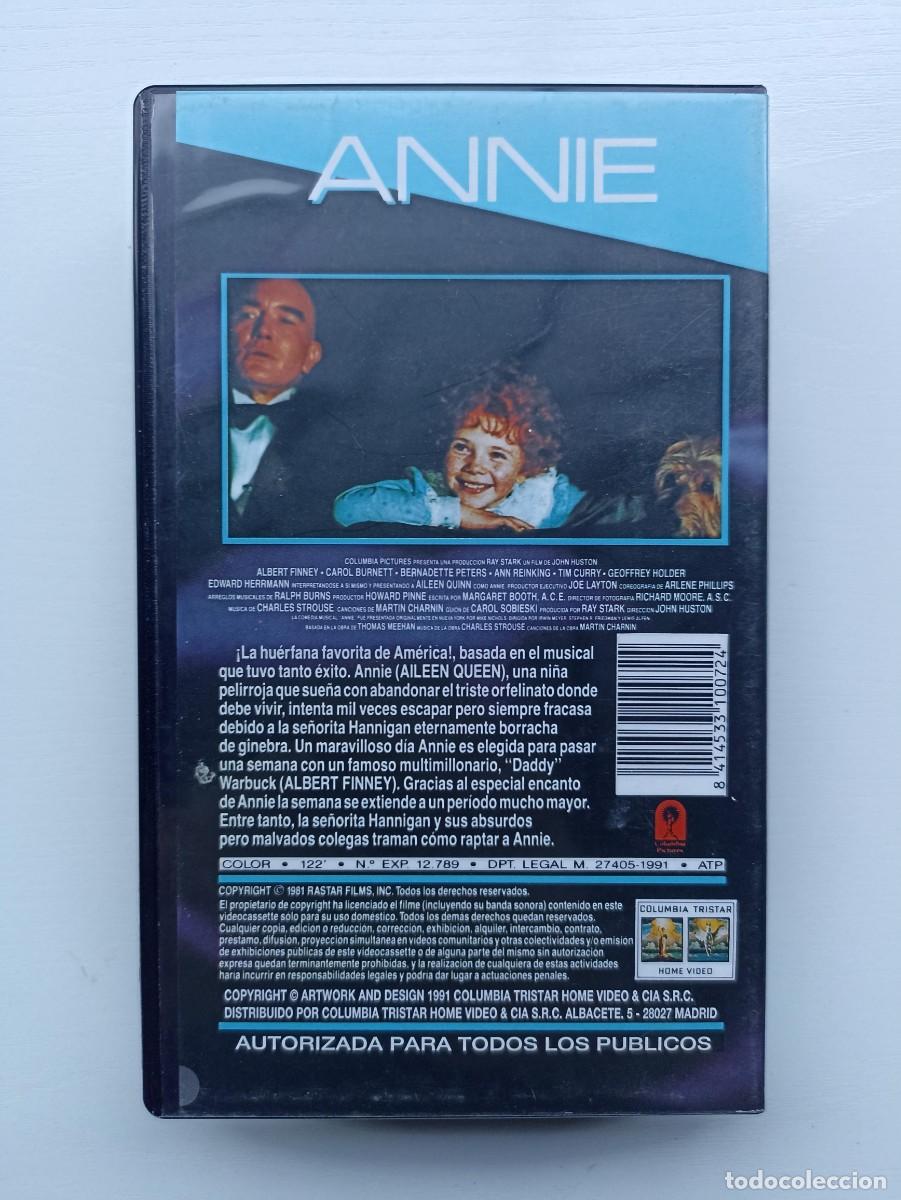 Cine: Annie, pel&iacute;cula en vhs - Foto 2