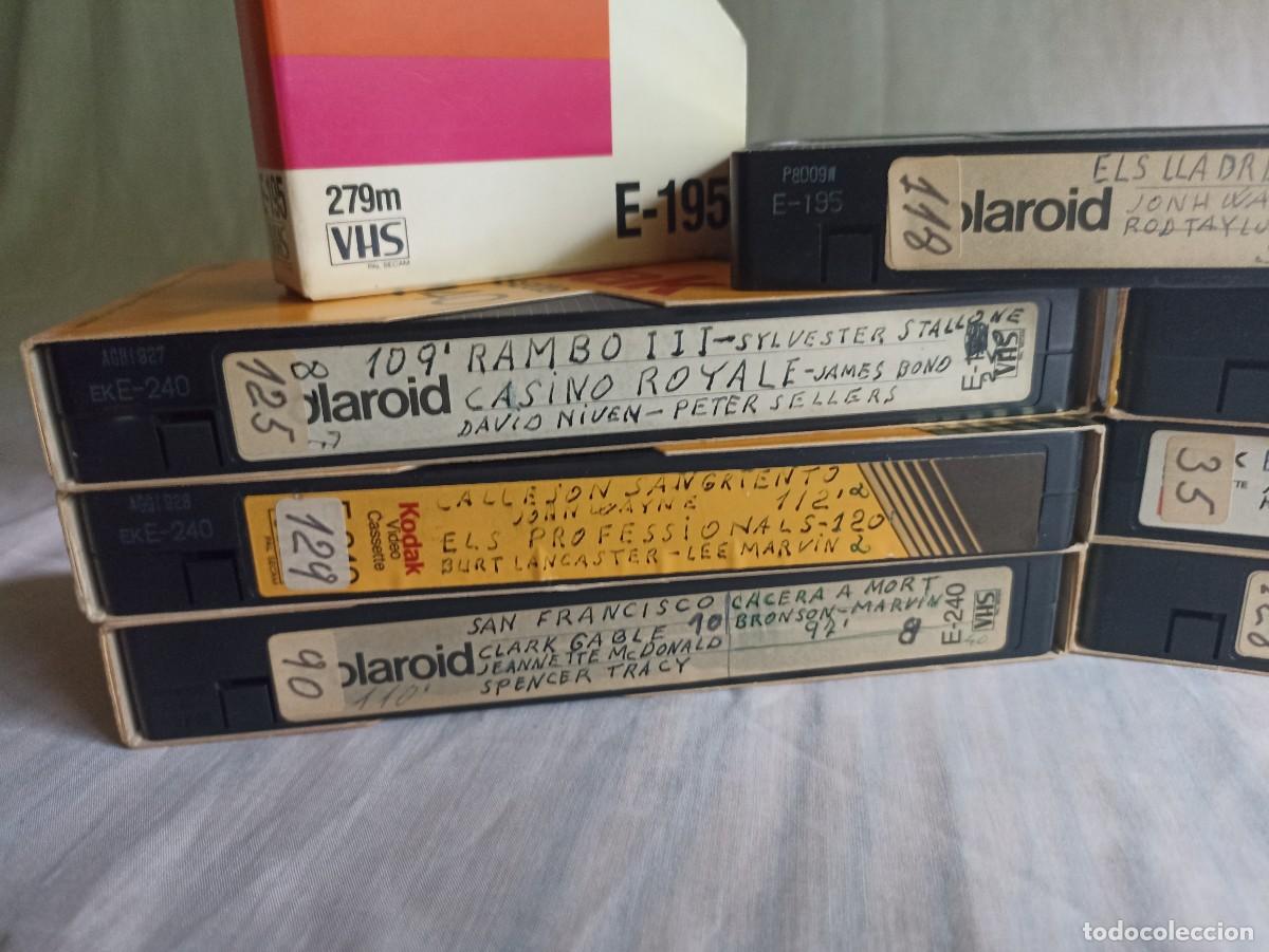 Cine: Lote 7 cintas en vhs - Foto 2