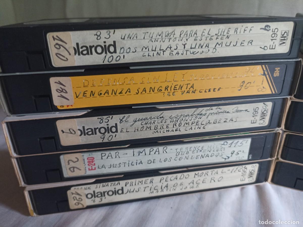 Cine: Lote 10 cintas en vhs - Foto 2