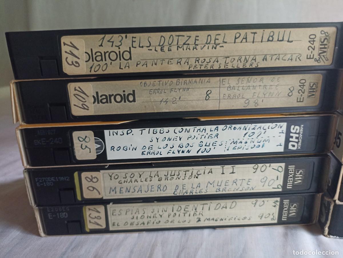 Cine: Lote 10 cintas en vhs - Foto 2