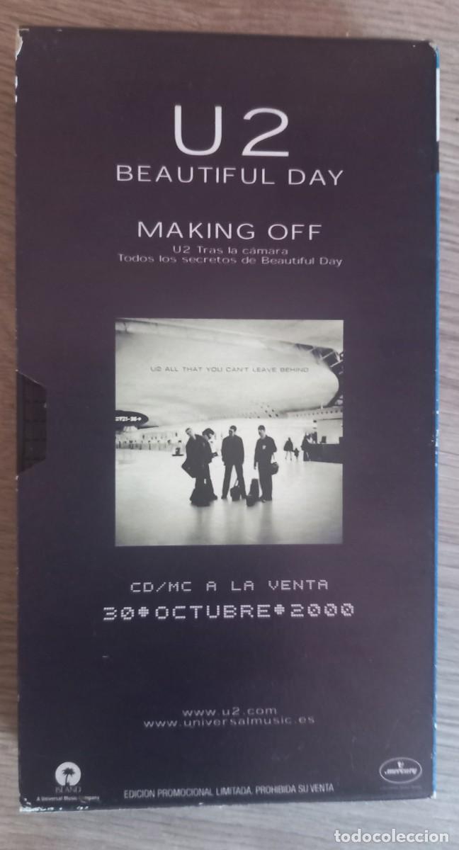 Cine: VHS - U2 Beautiful Day Making Off - Foto 3