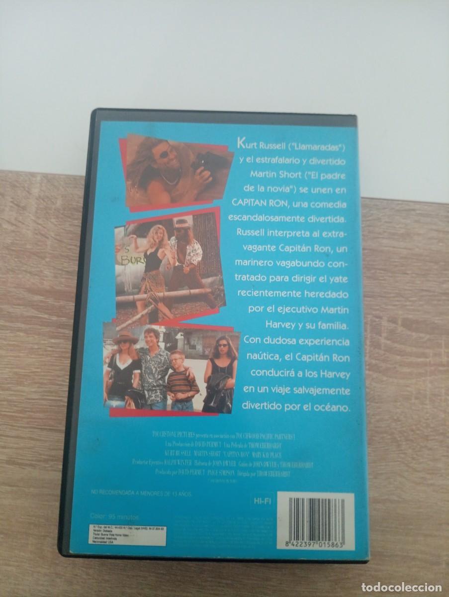 Cine: Capitan Ron vhs pel&iacute;cula - Foto 2