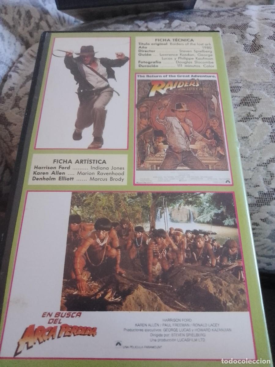 Cine: En busca del arca perdida vhs - Foto 3