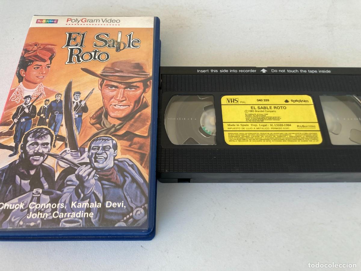 Cine: VHS ORIGINAL / EL SABLE ROTO - Foto 1