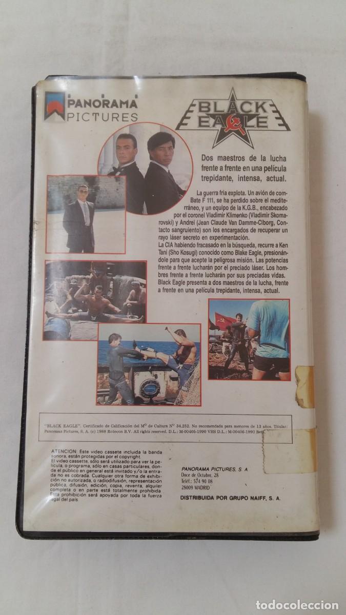 Cine: VHS, Black Eagle, Eric Karson, Grupo Naiff - Foto 2