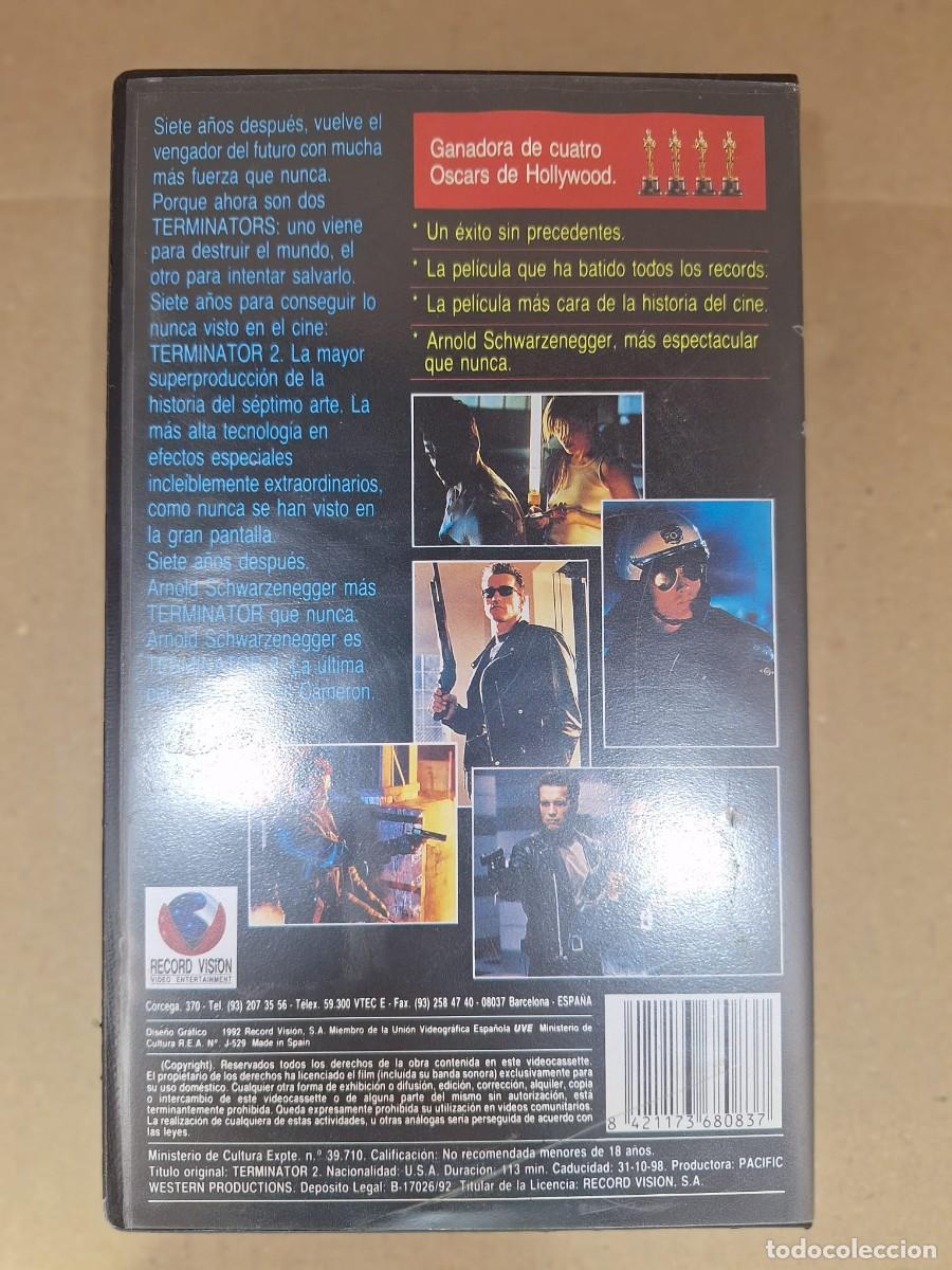 Cine: VHS Terminator 2 El Juicio Final 1992 - Foto 2