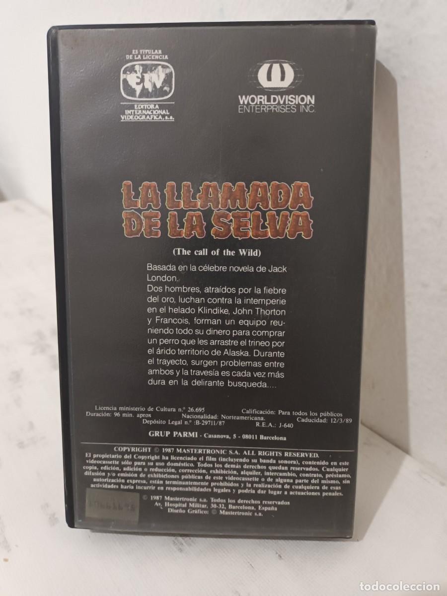 Cine: Pelicula vhs La llamada de la selva - Foto 3