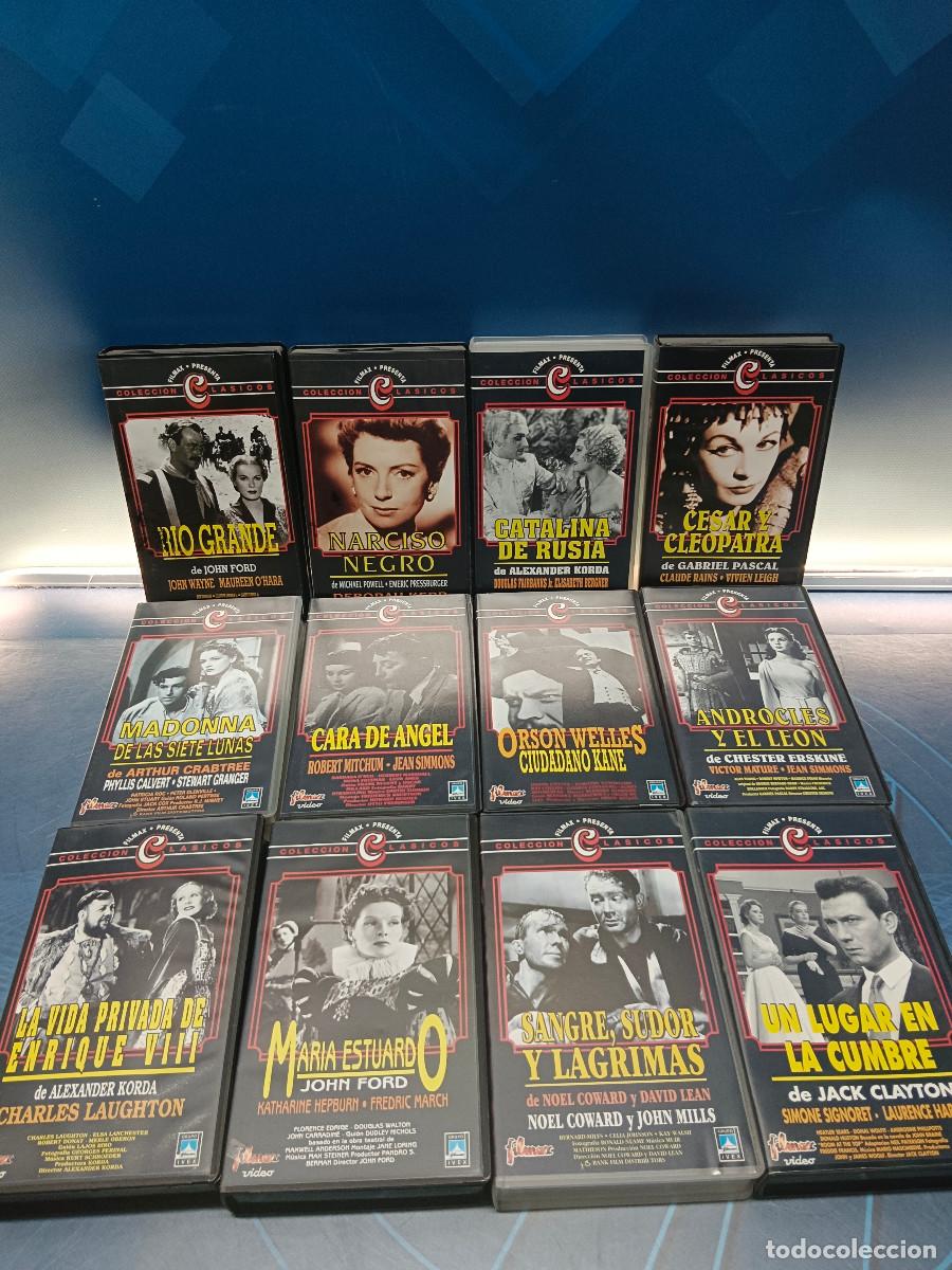 Filmax Vhs 12 vhs. colección clásicos filmax - Compra venta en todocoleccion