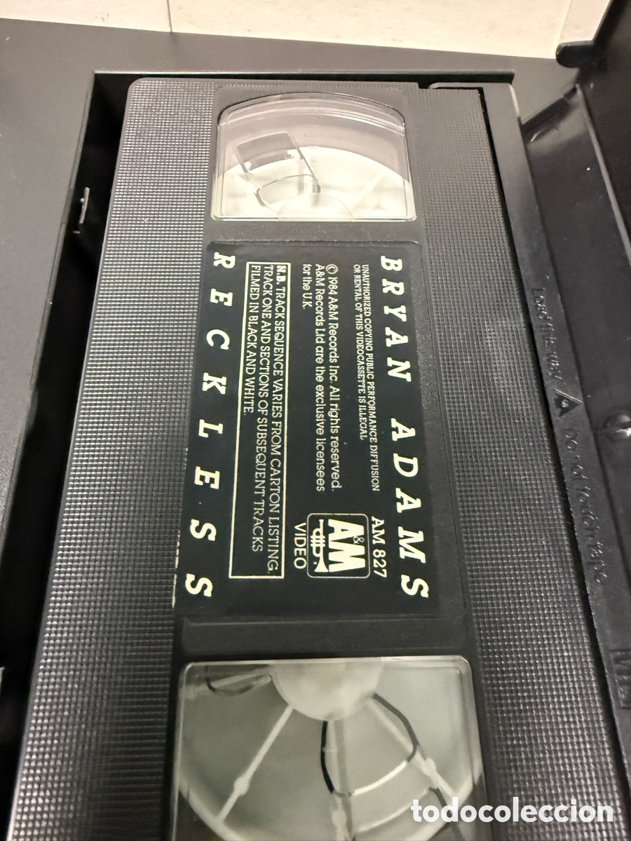 Cine: Bryan Adams - Reckless (VHS) - Foto 4