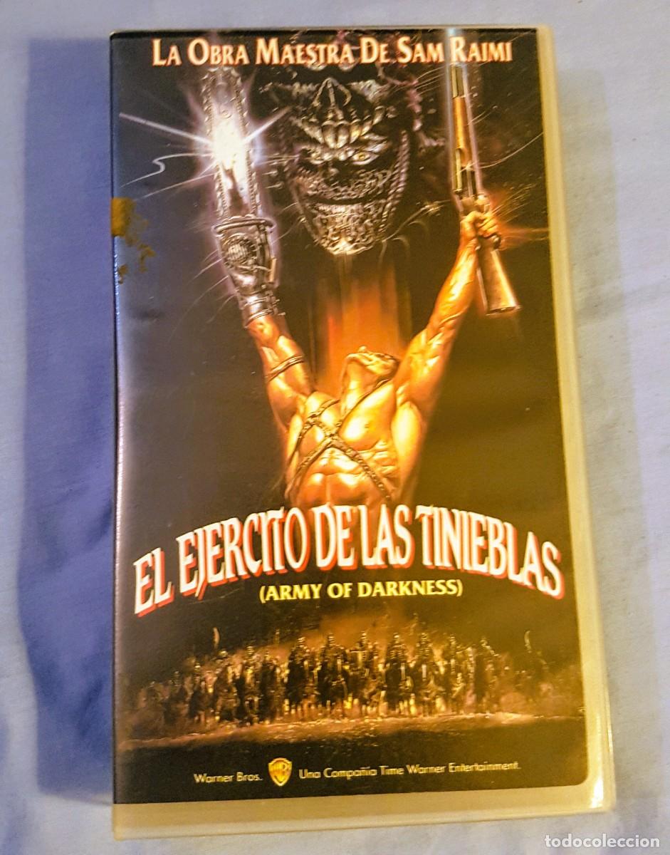 Cine: VHS EL EJERCITO DE LAS TINIEBLAS EVIL DEAD SAM RAIMI - Foto 1
