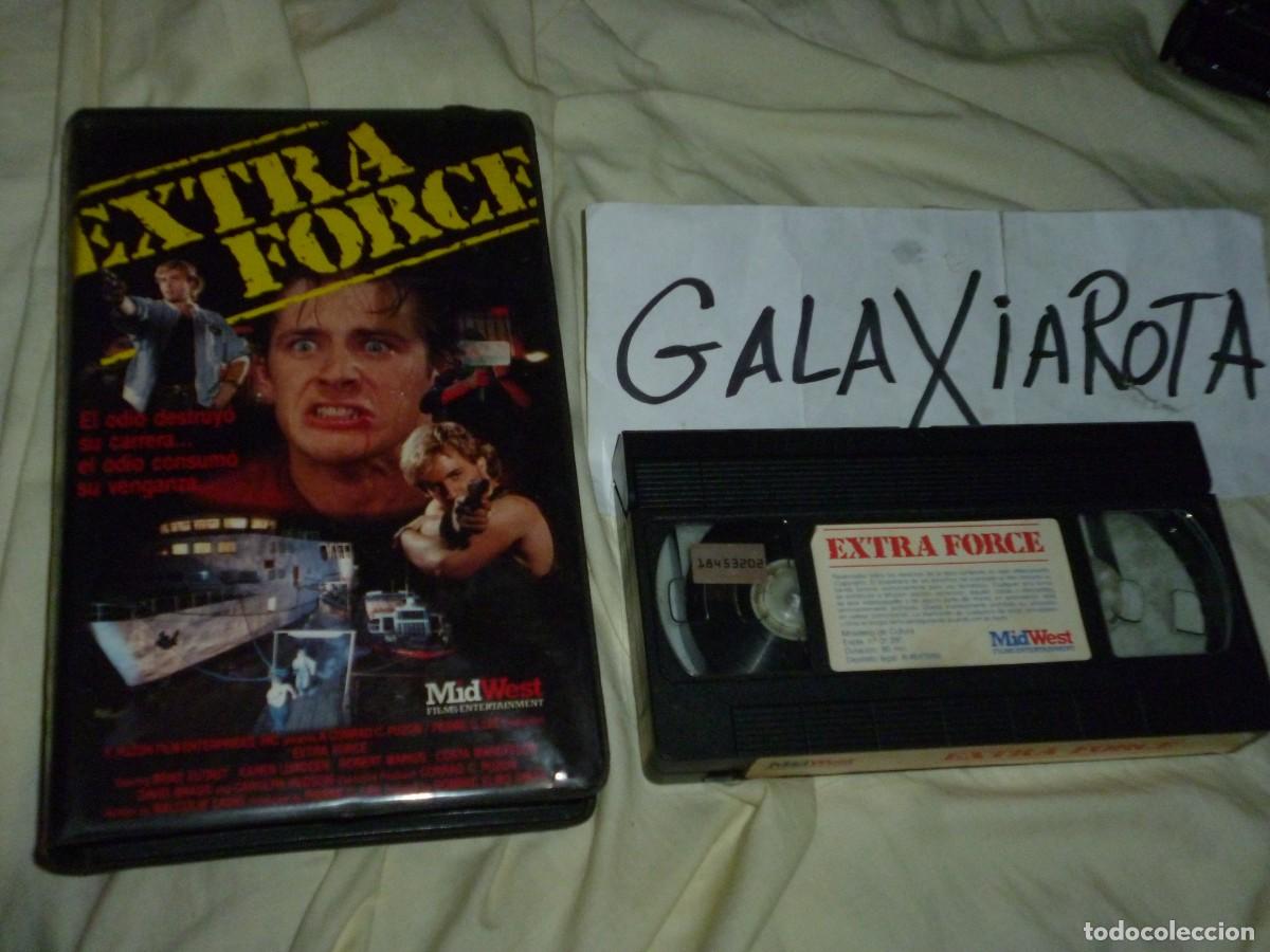 Cine: extra force. Pel&iacute;cula en v&iacute;deo VHS - Foto 1