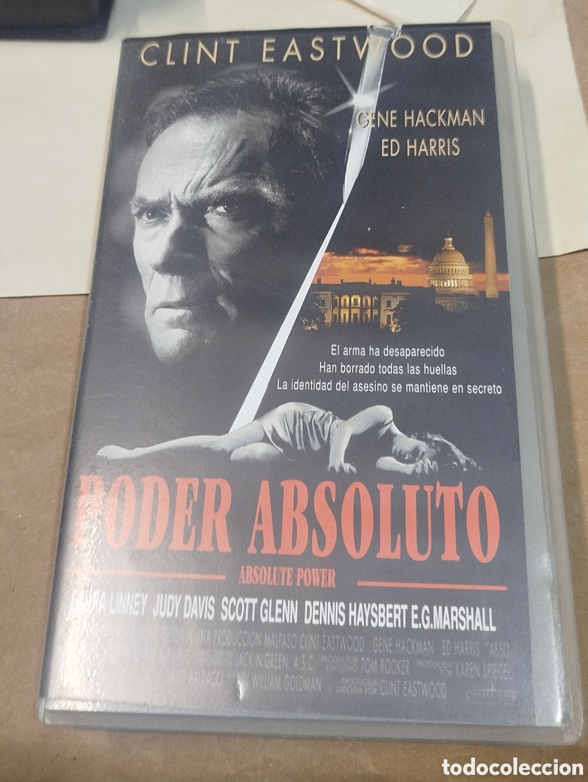 Cine: Poder absoluto. Clint Eastwood .VHS - Foto 1