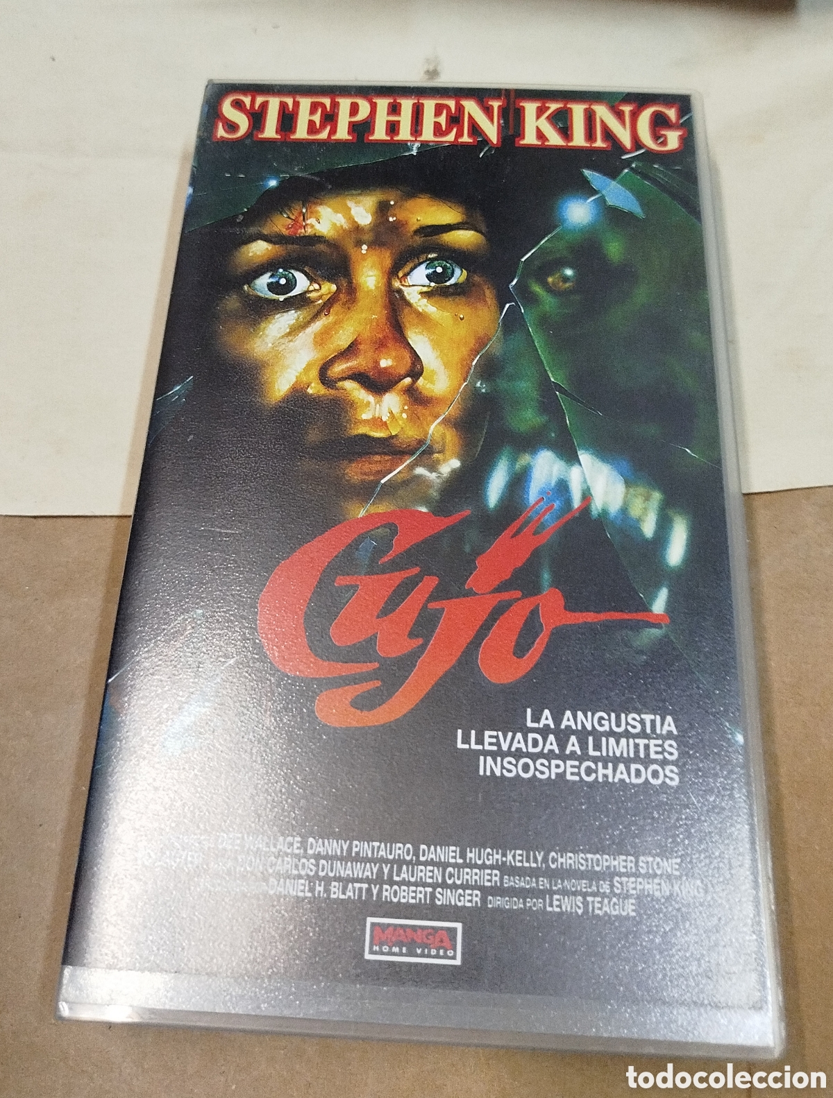 Cine: Cujo. Stephen King. VHS - Foto 1