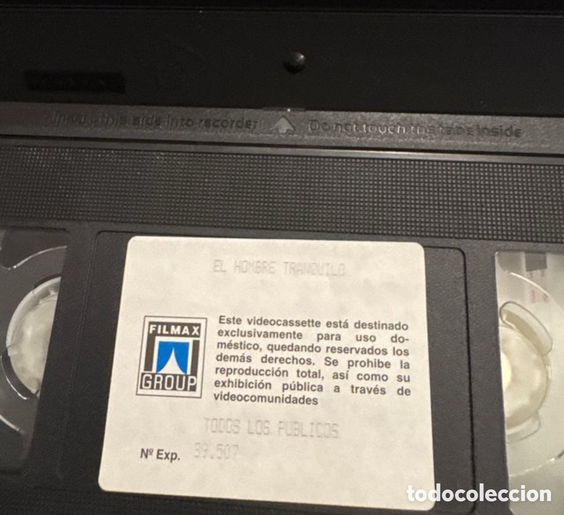 Cine: VHS El Hombre Tranquilo (John Ford) - Foto 4